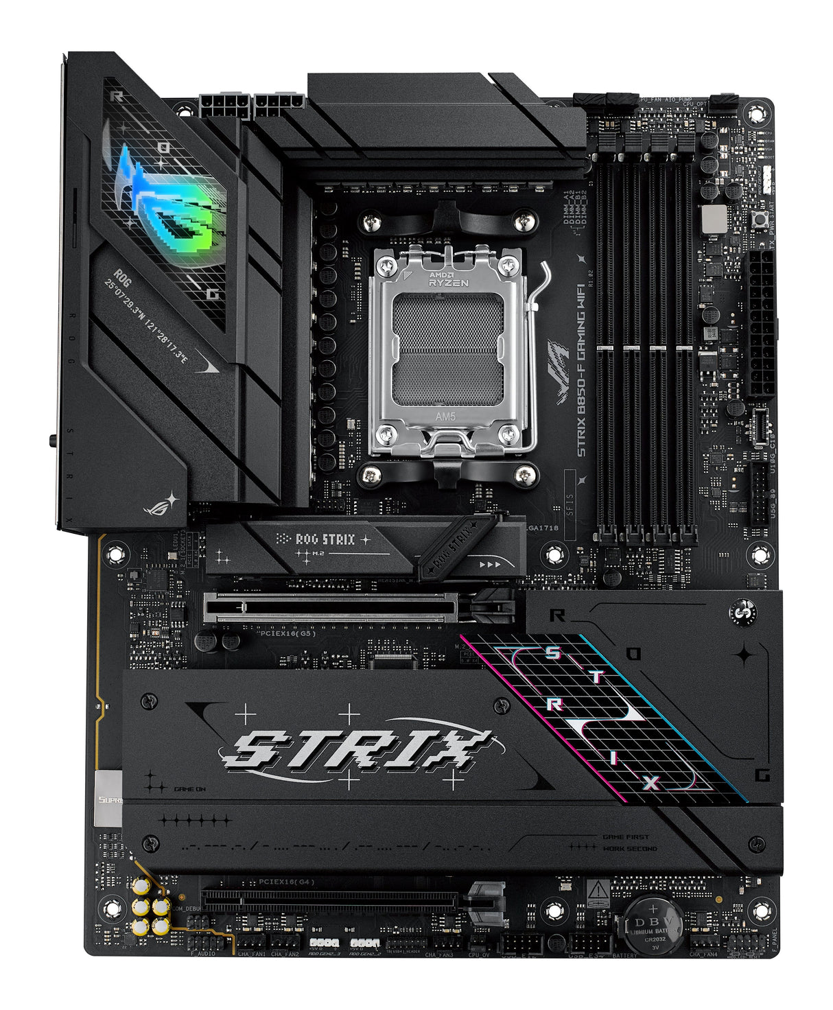 EAN 4711387771013 - ASUS ROG STRIX B850-F GAMING WIFI AMD B850 Zócalo AM5 ATX imagen 2