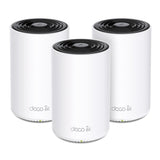 EAN 4897098684993 - TP-Link Deco XE75 Pro (3-pack) Tribanda (2.4 GHz / 5 GHz / 6 GHz) Wi-Fi 6E (802.11ax) Blanco Interno imagen 1