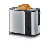 Tostadora Automática Severin At 2589 (Acero Inoxidable/Negro, 800 W, Para 2 Tostadas) 2589 2589
