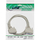 Cable De Extensión Serie Inline De 25 Pines Macho A Hembra Moldeado Asignado Directo 30 M