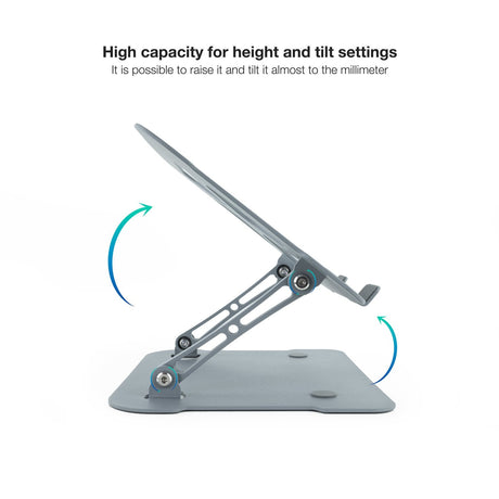 EAN 8433281012837 - TooQ TQLRS0012-AL-G soporte para ordenador portátil Soporte para ordenador portátil y tableta 43,9 cm (17 imagen 3