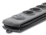 EAN 5901878501994 - Qoltec 50199 base múltiple 5 m 6 salidas AC Interior Gris imagen 5