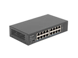 EAN 5901969429015 - Lanberg RSGE-16 switch No administrado Gigabit Ethernet (10/100/1000) 1U Negro imagen 1