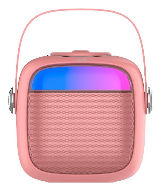 Altavoz Karaoke Cool Mini Karaoke 6w Rosa