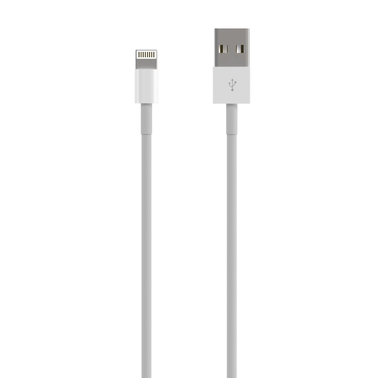 Aisens Cable Lightning A Usb 2.0, Lightning/M-Usb A Macho - 0.5m - Blanco
