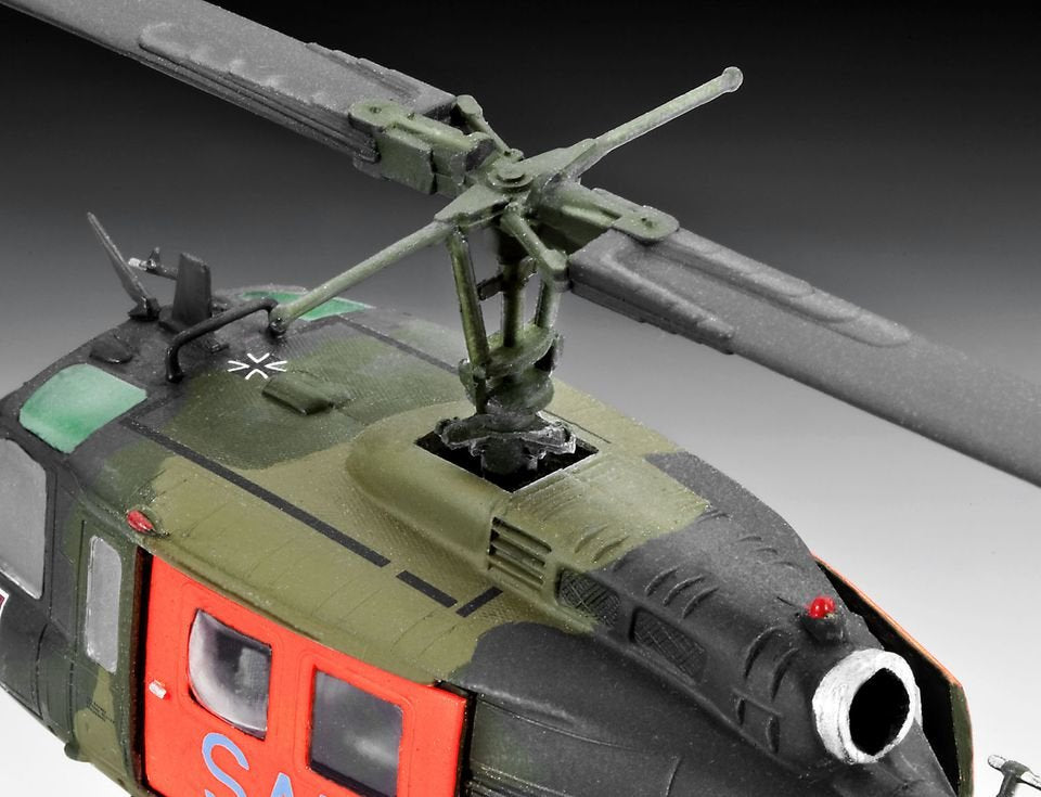 Revell Bell Uh-1d Sar - 1 72 - Kit De Montaje - Drehflügler - - Militärflugzeug