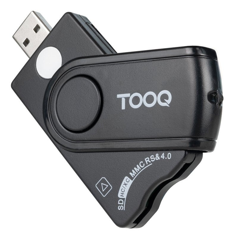 Lector Tarjetas Dnie, Sim, Sd/Tf, Usb-A Negro