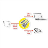 EAN 7630049623514 - ROLINE 11028308 cable USB USB 2.0 1,85 m USB C 2 x USB C Negro imagen 5