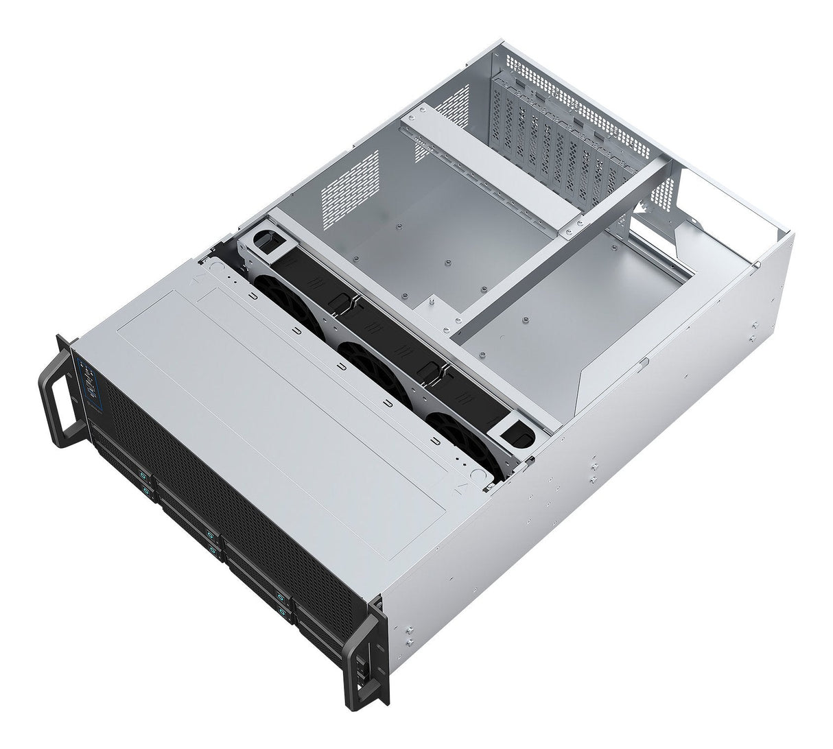 Servidor Rack Unykach  4u 8 Bahias Hot Swap Hsw4u6508 - Tamaã±Os De Disco Soportados 2.5", 3.5" - Placas Base