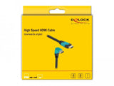 Cable Delock 86991 Hdmi 1 M Hdmi Tipo A (Estándar) Negro, Azul
