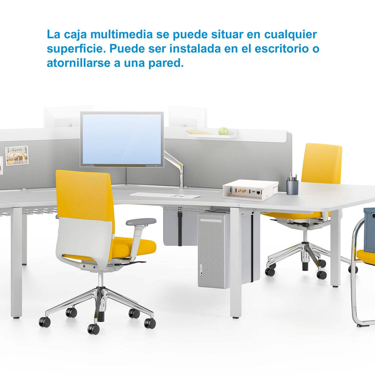 Nanocable Caja De Conexiones Multimedia De Pared Vga, Hdmi, Jack3.5, Rca, Usb 2.0 B, Usb 3.0, 2x Rj-45