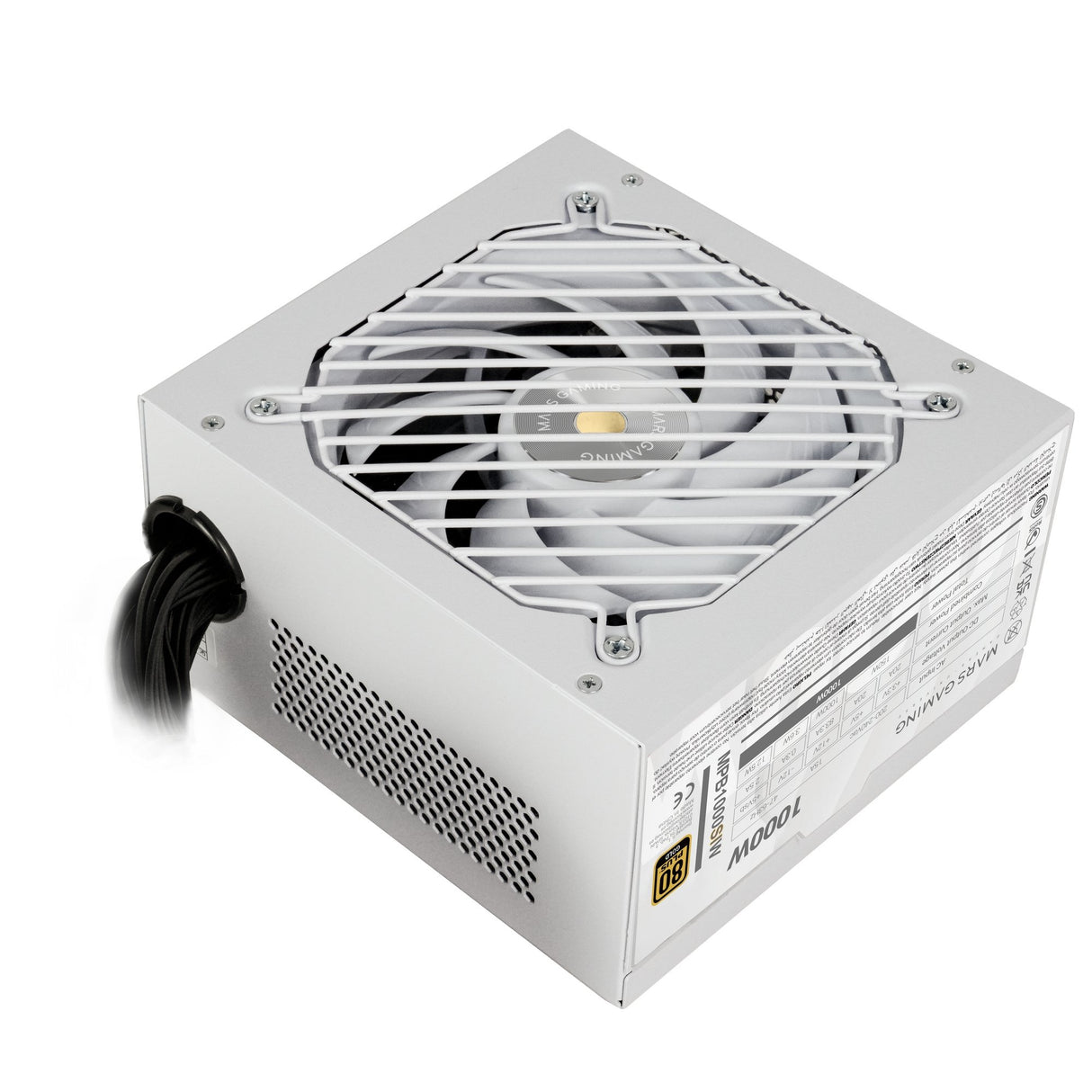 EAN 8435693110651 - Mars Gaming MPB1000SIW unidad de fuente de alimentación 1000 W 24-pin ATX ATX Blanco imagen 3