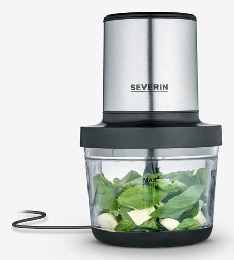 EAN 4008146041785 - Severin KM 3867 picadora eléctrica de alimentos 1 L 400 W Negro, Plata, Transparente imagen 2
