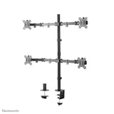 Neomounts By Newstar Soporte De Escritorio 4 Pantallas 100x100 Je 8kg 13-32'' Negro