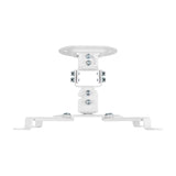 Aisens Soporte Universal Giratorio - Inclinable De Techo Para Proyector - Hasta 13.5kg - Blanco