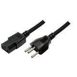 Logilink Power Cable, Sev1011 (Ch) To Iec C13, Negro, 1.8 M