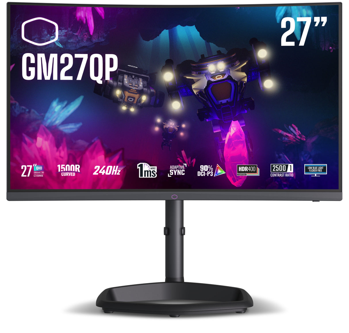 EAN 4719512147825 - Cooler Master Gaming GM27QP pantalla para PC 68,6 cm (27") 2560 x 1440 Pixeles Quad HD Negro imagen 1
