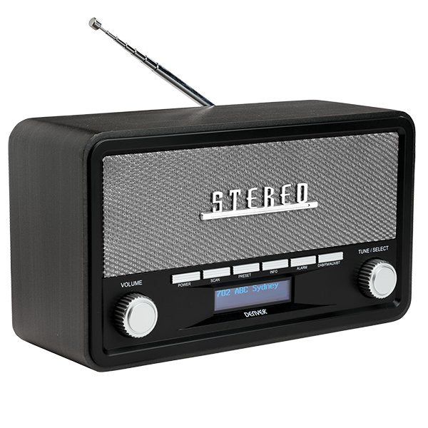 Radio Denver Dab-18 Gris Oscuro