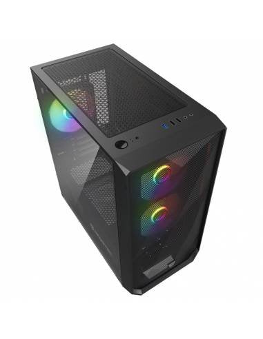 EAN 8435443721335 - Nfortec NF-CS-DYS-B carcasa de ordenador Torre Negro imagen 4
