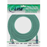 Inline® Patch Cable, Cat.6a, S/Ftp, Tpe (Lszh), Cca, Green, 7.5m