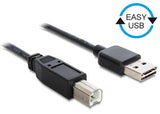 EAN 4043619833580 - DeLOCK 1m USB 2.0 A - B m/m cable USB USB A USB B Negro imagen 1