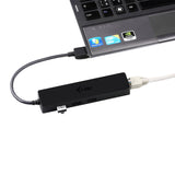 I-Tec Usb 3.0 Slim Hub De 3 Puertos Con Adaptador Gigabit Ethernet Ideal Para Portátiles Ultrabook Tablet Pc Compatible Con Win Y Mac Os