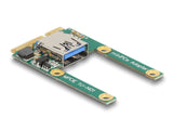 Delock 80039 Mini Pcie I/O 1 X Usb 2.0 Tipo-A Hembra Full Size / Half Size