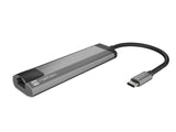 Natec Multiport Fowler Go Usb-C -> Hub Usb 3.0 X2 Hdmi 4k Usb-C Pd Rj45