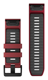 EAN 0753759339067 - Garmin QuickFit Grupo de rock Grafito, Rojo Silicona imagen 2