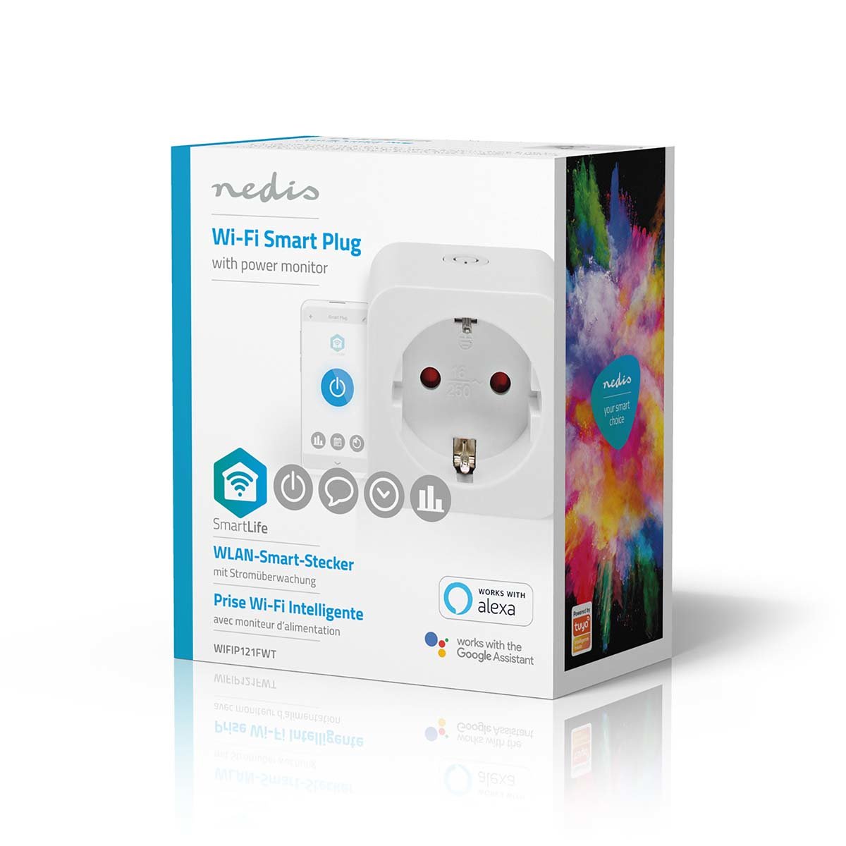 Nedis Enchufe Inteligente Con Wi-Fi / 3680 W