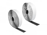 Delock Cinta De Velcro Adhesiva L 10 Mx An 25 Mm Negro