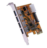 Usb 3.2 Gen 1 Pci-E Karte 4 Port Via Chipsatz + 4 Externe Ports