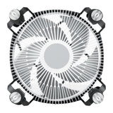 EAN 0840033401708 - ARCTIC Alpine 17 Procesador Refrigerador de aire 9,2 cm Negro, Plata 1 pieza(s) imagen 6