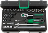 Stahlwille 40/23/6qr Kn Juego De Llaves De Vaso 1/4" 96011137