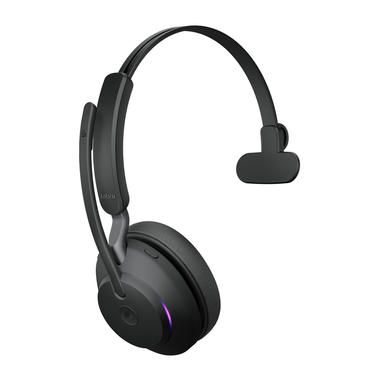 Jabra Evolve2 65 Uc Stereo Bluetooth Inalmbrico Usb-C Aislamiento De Ruido Negro Con Base De Carga