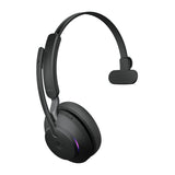 Jabra Evolve2 65 Uc Stereo Bluetooth Inalmbrico Usb-C Aislamiento De Ruido Negro Con Base De Carga