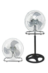 EAN 5902230901995 - Ravanson WT-7046 ventilador Negro, Acero inoxidable imagen 1