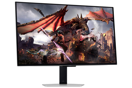 EAN 8806095503189 - Samsung G80SD pantalla para PC 81,3 cm (32") 3840 x 2160 Pixeles 4K Ultra HD OLED Plata imagen 4