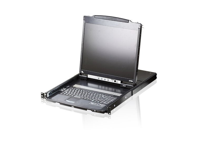 EAN 4710469344787 - ATEN CL5800N consola de rack 48,3 cm (19") 1280 x 1024 Pixeles Metal Negro 1U imagen 1
