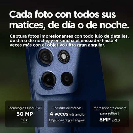 EAN 0840023295799 - Motorola moto g15 17,1 cm (6.72") SIM doble Android 15 4G USB Tipo C 8 GB 128 GB 5200 mAh Marina imagen 7