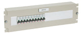 Efb 19" 3he Energieverteilungs-  Schutzschaltergehuse Ral7035