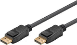 Cable De Conexión Goobay Displayport 1.4, 1 Metro, Conector Displayport > Conector Displayport, 8k A 60 Hz