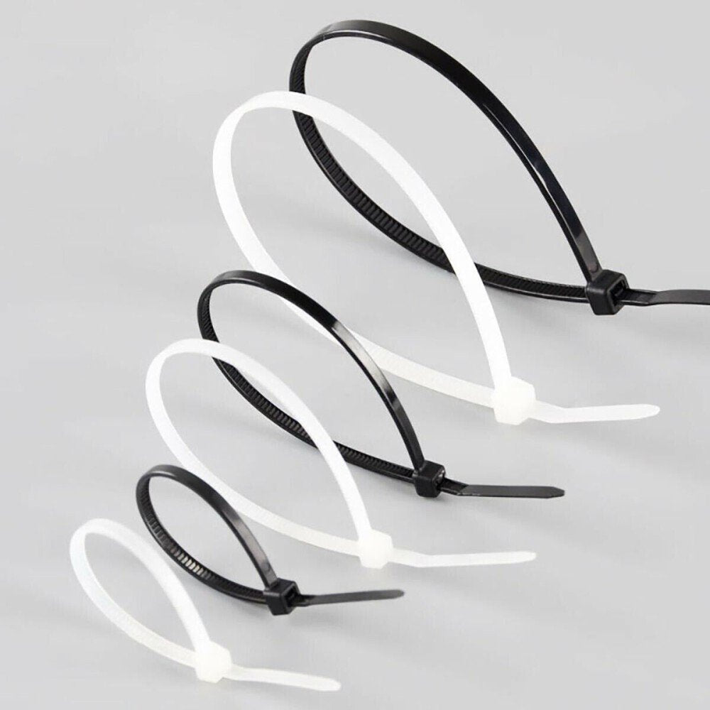 Bridas Techly 200 X 2.5mm Presilla Nylon Negro 100 Pieza(S)