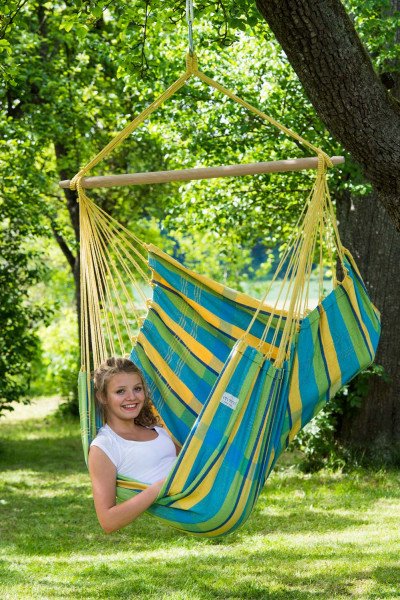 Amazonas Silla Colgante Brasil Lemon Az-2030240, Silla Colgante De Camping Az-2030240