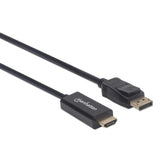 EAN 0766623152662 - Manhattan 152662 adaptador de cable de vídeo 1 m Negro imagen 2
