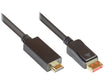 EAN 4014619737642 - Alcasa DP14-HDMI10 adaptador de cable de vídeo 10 m DisplayPort HDMI Negro imagen 1