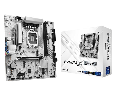 EAN 4711581492356 - Asrock B760M-X Gen5 Intel B760 LGA 1700 micro ATX imagen 1