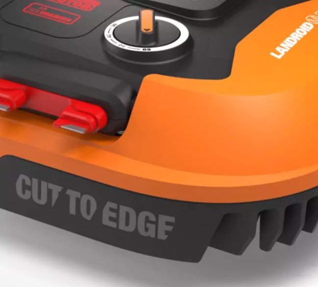 EAN 6943475869809 - WORX WR167E cortadora de césped Robot cortacésped Batería Negro, Naranja imagen 5
