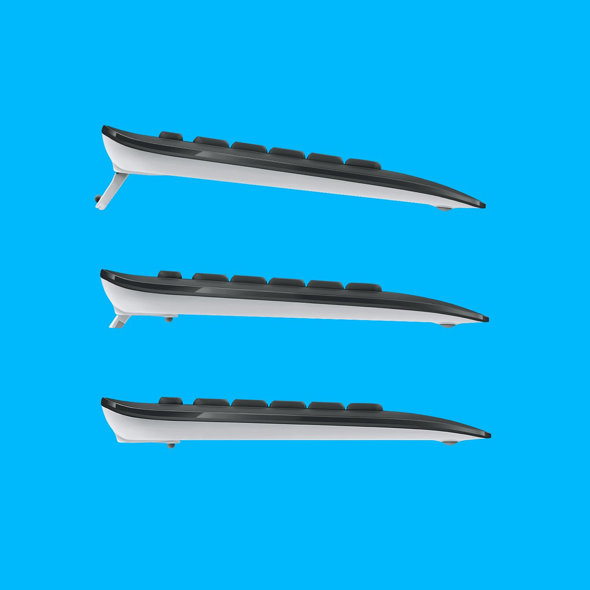 EAN 5099206077393 - Logitech 920-008677 teclado Ratón incluido Universal RF inalámbrico QWERTZ Suizo Negro imagen 9