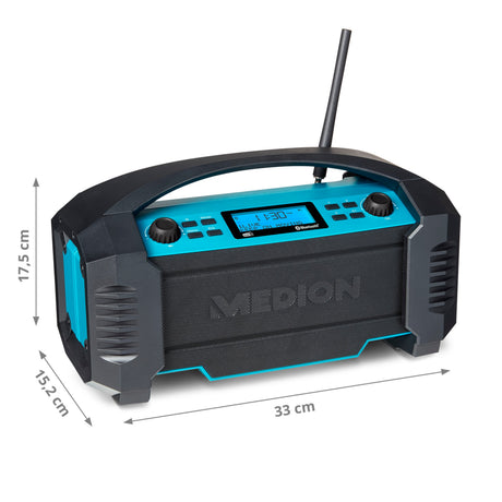EAN 4061275199260 - MEDION LIFE E66050 Lugar de trabajo Analógico y digital Negro, Azul imagen 2